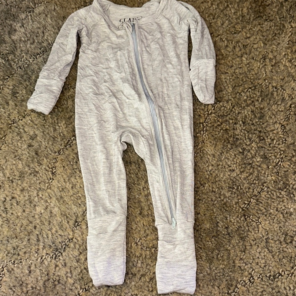 Sleeper Light Gray Kids Footie